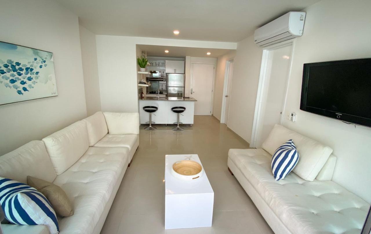 Vista Al Mar En Cartagena , Apartamento En Morros Exteriör bild